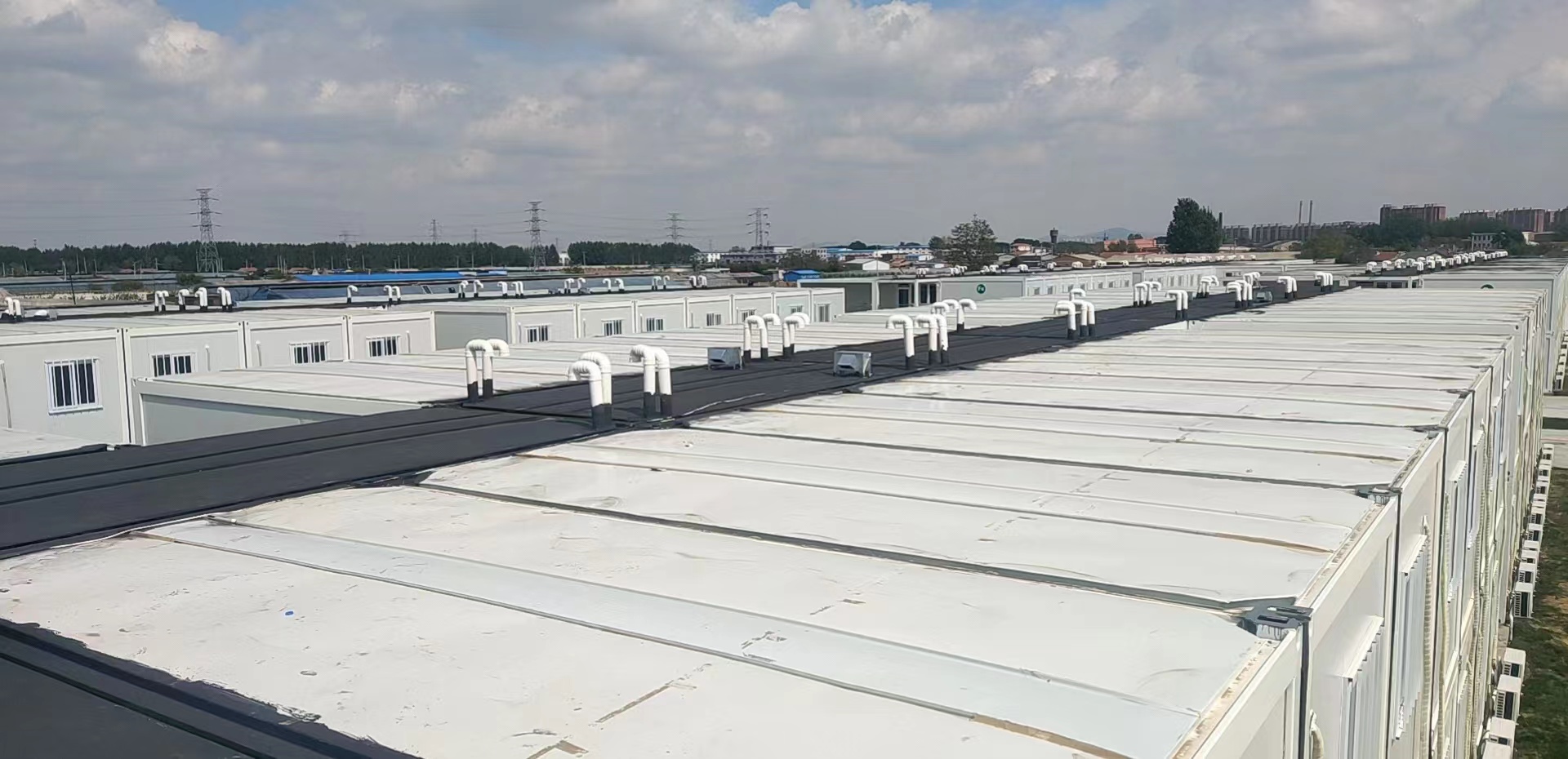 眾志成城，共同抗疫！廣恒防水馳援遼陽方艙醫院項目。